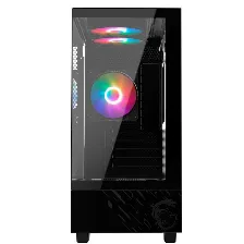 Gabinete Msi Pag Pano M110a, Midi-tower, Micro-atx/mini-itx, Usb 2.0/3.0, Sin Fuente, 3 Ventiladores, Negro